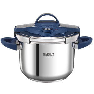 Thermos | Three-Pressure Settings Stainless Steel Pressure Cooker