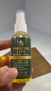 Amazing Life 60ml Herbal Spray Enriched With Pure Natural Curcumin Extract