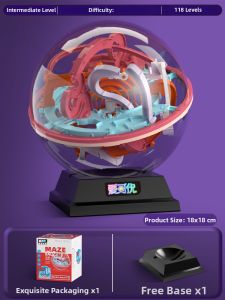 QIMINGXING | Intelligence Development 3D Maze Ball Puzzle