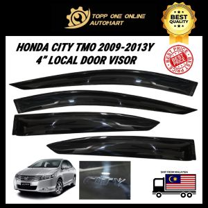 HONDA CITY TMO 2008-2013Y 4" LOCAL DOOR VISOR (MADE IN MALAYSIA)