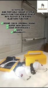 CLASSIC AUDIO ISOLAR iEarth IS-1377S/BT: A Compact Audio Device with FM Radio & Bluetooth Function