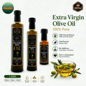 Extra Virgin Olive Oil | Premium Quality | Minyak Zaitun Asli | Original Olive Oil | Food | 500ML/ ANWAR ALMADINA
