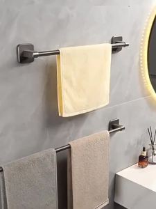 30-50cm Bathroom Towel Bar Towel Racks for Bathroom Wall Mounted Heavy Duty Hand Towel Holder Organizer Home Decor Towel Rod