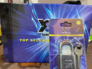 Gembok Pagar Gudang Pintu Bulat Oval Chrome Leher pendek 30mm YSK