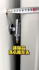 Keran Air Mesin Cuci Otomatis Anti Jatuh 1/2\" 304 Stainless Steel