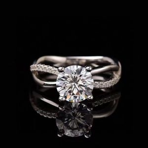 DMY Jewelry/Engagement Ring For Women Original/ Silver 925 Original Italy Engagement Ring/ Ring Jewelry For Women/ Moissanite Engagement Ring/ Subasta Gold Pwanable/
