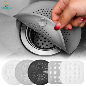 14/15cm Silicone Seal Cover Sink Anti-clogging Strainer with Suction Anti-bug Floor Drain Cover Filter Sewer Hair Catcher Stopper