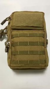 Multipurpose Waterproof Outdoor Tactical Molle Waist Bag Hiking Travelling Sling Backpack Waist Packs Shoulder Bag Pouch