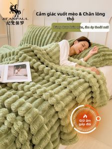 JIFANPAUL | Chăn Mùa Đông Dày Bông Thỏ