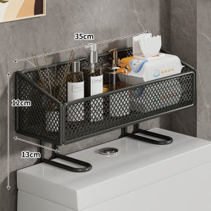 WUBUWEI | No-Drilling Toilet Above Wall-Mounted Storage Cabinet