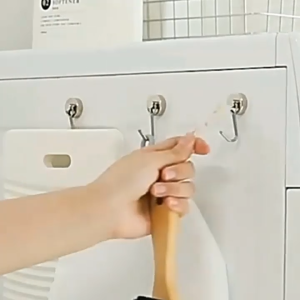 01 Móc Treo Đồ Bằng Nam Châm Siêu Hút Xoay 360 Độ Gắn Tủ Sắt – Tủ Lạnh