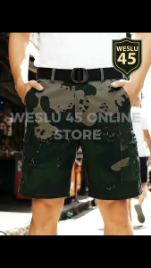 Men Cargo Shorts 6 pocket (Woodland Camou)