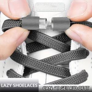 1 Set of Sports Shoelace Buckles Shoelaces and Metal Buckles Non-Elastic Shoelace Buckles for Men and Women