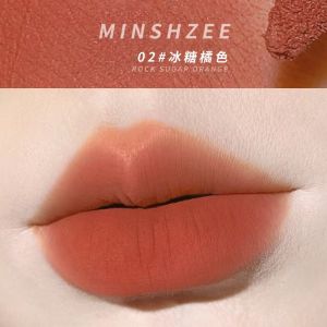 Minshzee Secret Garden Lip Mud Long-lasting Matte Nude Red Lipstick Waterproof Pigment-rich Easy Application Chinese Brand