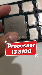 Processor Intel LGA 1155 Core I3 8100/i3 9100 3.60 Ghz