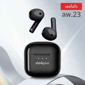 เดิม Lenovo LP23 ไร้สายบลูทูธ 5.4 หูฟังเสียงไฮไฟชุดหูฟังอายุการใช้งานแบตเตอรี่ยาวนาน Low Latency หูฟังสําหรับเล่นเกมพร้อมไมโครโฟน