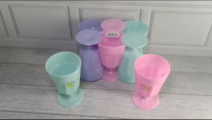 Gelas Minum Sloki Plastik Valencia Lemony