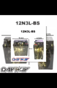 FOR RUSI DELTA BATTERY 12N3L-BS ORIGINAL DAYWAY MOTORCYCLE BATTERY