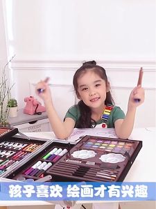 145 Pcs Painting Sets Colored Pencil Art Supplies Set with Painting Drawing for kids Coloring Pencils