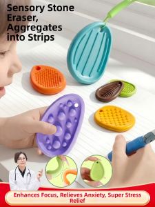 JIELI | Sensory Stress Relief Easy-to-Clean Eraser for Students