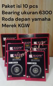 BEARING RODA DEPAN 6300 ISI PAKET (10PCS) MEREK KGW