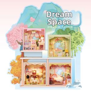 Chinese Style All-Season Assembleable Lighted Miniature House