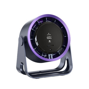 KUMENG | Quiet USB Rechargeable Desktop Fan Mini Portable Bladeless