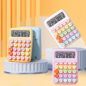 Greenbox เครื่องคิดเลขสีพาสเทล เครื่องคิดเลข 2023 Ins เครื่องคิดเลข 12 หลัก หน้าจอขนาดใหญ่ ลายจุด สไตล์เกาหลี สําหรับโรงเรียน และสํานักงาน-131