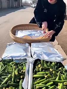 Pure Healthy Edible Okra Chips