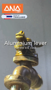 ANA Lever Bibcock Ballcock Aluminium Handle Washing Machine Faucet Wall Tap Water Tap Mesin Basuh 水龙头 1/2 inch 3/4 inch