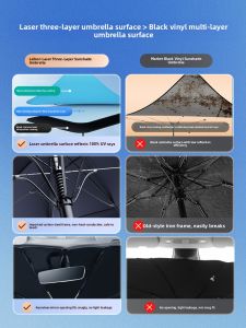 HELLOLEIBOO | Sun Protection Car Sunshade for Lexus ES300H/UX260H/LS500H