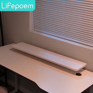 Desk Organizer Rack Monitor Rack Monitor Stand Office/Study Table Rack Shelf Acrylic Shelf Double Layers Keyboard Stand Rak Komputer Atas Meja PC Rack