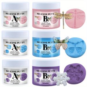 แม่พิมพ์ฉาบซิลิโคน - ทรงกลมพร้อมดีไซน์ผีเสื้อและดอกไม้ เหมาะสําหรับการสร้างงานฝีมือและการตกแต่งที่ลับซับซ้อน อุปกรณ์งานฝีมือ