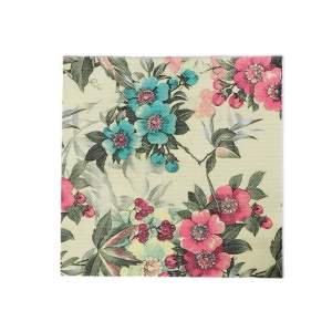 Party Napkin / Serviette (Paper) - Colour Floral Print [NSP042]