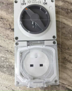 ZEN Weatherproof Switch Socket 13A 250V IP56 - CAN ROTATE