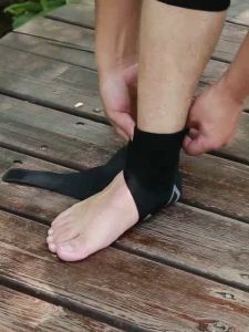 Ankle Kaki Support Sport Anti Cidera Pelindung Tumit Aman