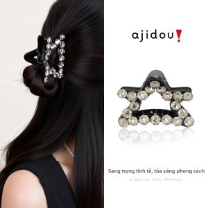ajidou | Kẹp Tóc Pha Lê Hình Sao Mái Tóc Bán Cao