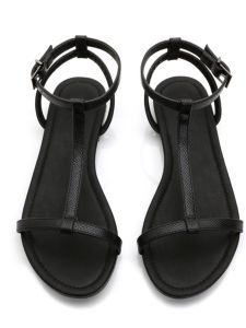 รองเท้าแตะผู้หญิงพื้นแบนลายพิมพ์มัดย้อมสีดำ ทรงสวม ส้นแบน พื้นนุ่ม สไตล์ลำลอง รองเท้าแตะส้นแบนสำหรับนักเรียน ฤดูร้อน 2025