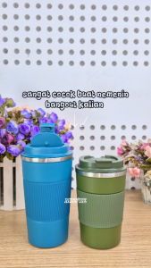 Tumbler Coffee Mug 500ml Stainless Steel / Gelas Kopi Tahan Panas Dingin / Coffee Cup Yoko