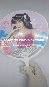 KIPAS BLACKPINK VERSI PINK VENOM