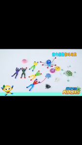 Đồ Chơi Nhện Leo Dính Tường 6 Chân Vui Nhộn Cho Bé – Quái Vật Dẻo Giải Trí Xả Stress Mới Nhất 2025