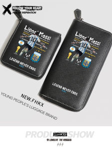 Large Capacity Short Wallet Card Holder for Men University Students Integrated Design Fashionable And Practical Youth Bag