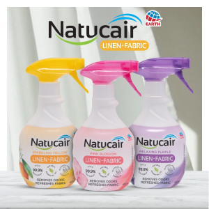 Natucair Linen & Fabric Spray 440ml - Pink Blossom - Bundles of 3