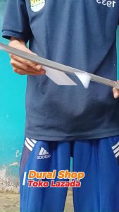 Golok Panjang Asli Cibatu Golok Pamoroan Fulltang Kayu Jati DR Tajam Kuat Siap Pakai