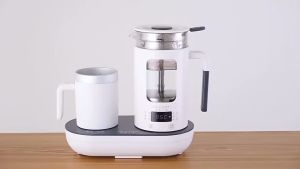 กาต้มน้ำ กาต้มน้ำไฟฟ้า กาชงชา 1000ml พร้อมแก้วทำความเย็น 2in1 🚩มีพร้อมส่ง