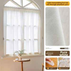 LEZHIHE | French Style Privacy Protecting Insulated Sunscreen Curtain