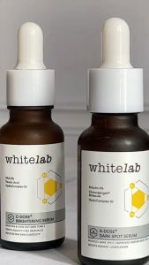 WHITELAB C-DOSE & A-DOSE+ SERUM 20 ML: Solusi Pencerah & Anti-Noda Hitam