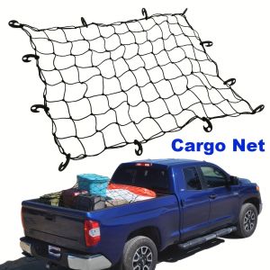 120x90cm Car Roof Rack Luggage Carrier Cargo Net Grid Mesh Roof Rack Net Interior Ceiling Cargo For Pickup Truck SUV Roof