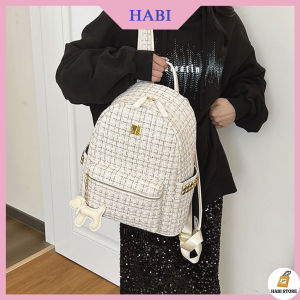 icon video play     icon arrow left boldicon arrow right bold Chia sẻ:  0 Product Information Section Balo đi học đi du lịch tặng kèm móc gấu size 40 hai màu đen trắng Balo dạ đinh thời trang đi học M365