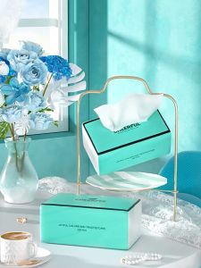 [Ready Stock] 1PACK BERBALOI Cheerful Tiffany Blue Facial Tissue Soft pack baby Tissue Toilet Paper 4-ply thickening Face Tisu
